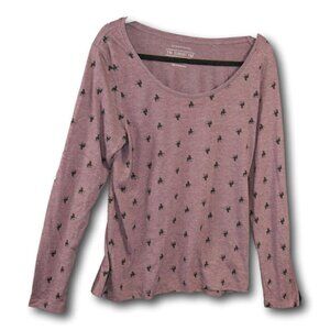 Atmostphere The Slouchy Top T-Shirt w Horse Pattern Size:12 US